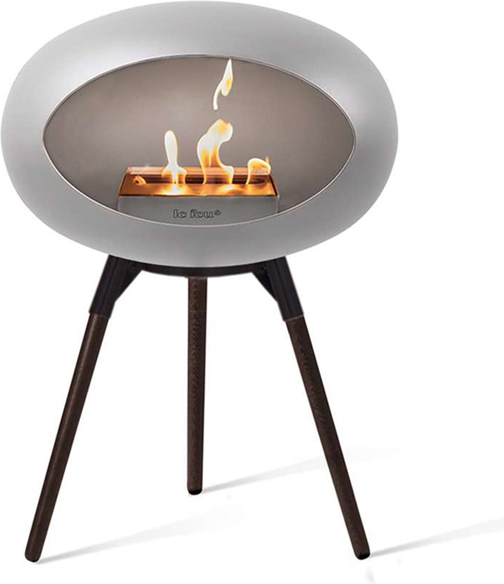 Le Feu Ground Wood - Nickel/Black/Black - 45cm