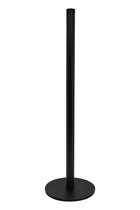 Sanics Porte-rouleau de rechange sur pied - Porte Papier toilette 4 rouleaux - Porte-rouleau de papier toilette Zwart - Porte-papier toilette en acier inoxydable