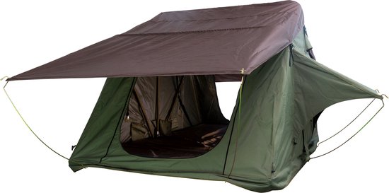 Trekker Daktent Camper M, groen van Trekker. — afbeelding 5
