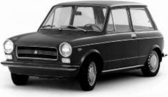 Autobianchi A112 Abarth 1974 Nero Modellino 1:43 Maxichamps