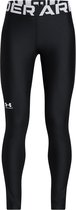 Under Armour HG Legging Unisex Sportlegging - Zwart - Wit