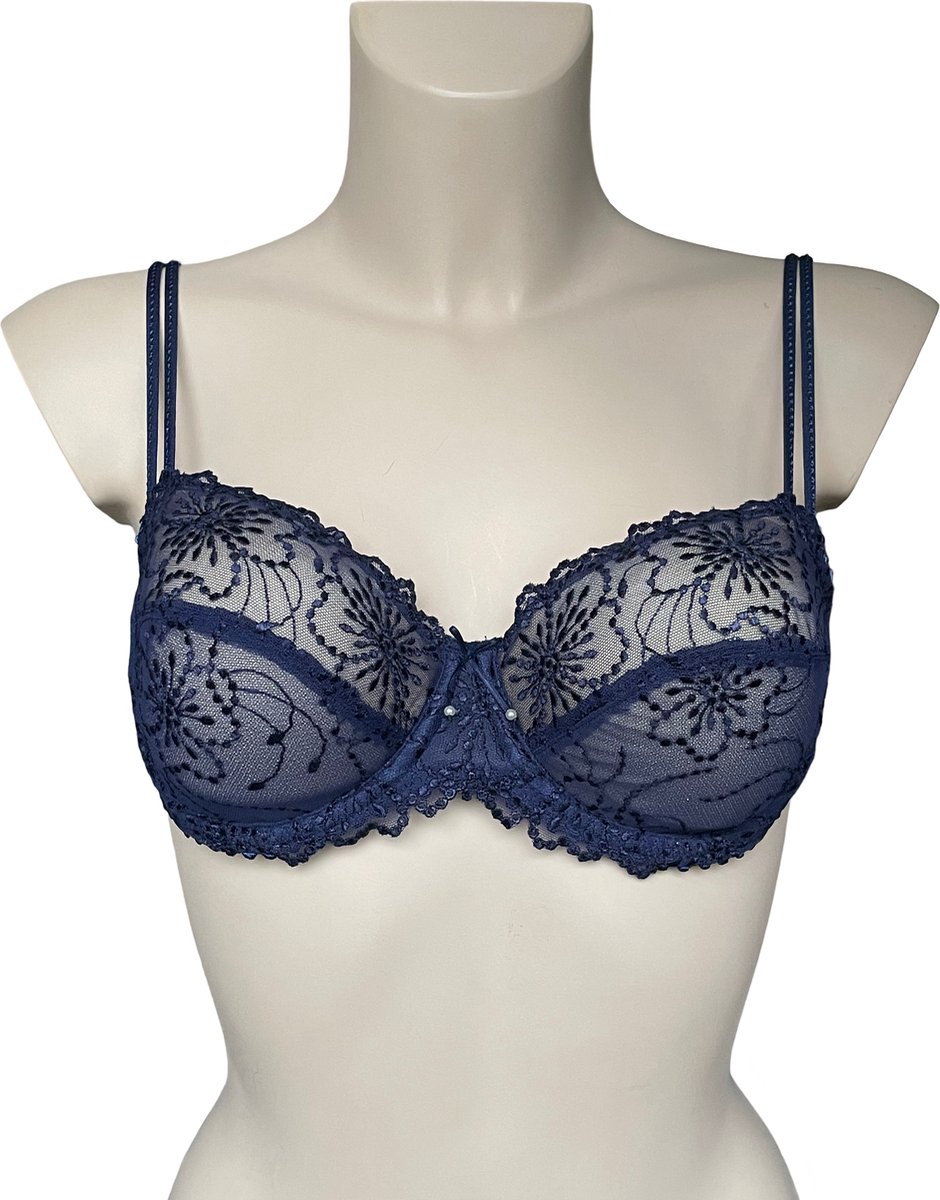 Marie Jo Jane Balconnet Bh 0101332 bleu satine