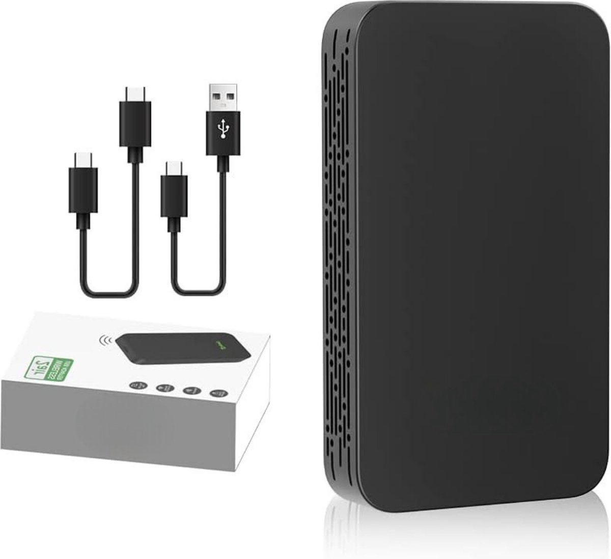 VeoPulse C Pro [Native USB Model] Draadloze CarPlay & Android Auto Adapter Dubbel Geheugen Ideaal Voor Koppels Zink Behuizing Anti Oververhitting Directe Verbinding Zonder 3568589336
