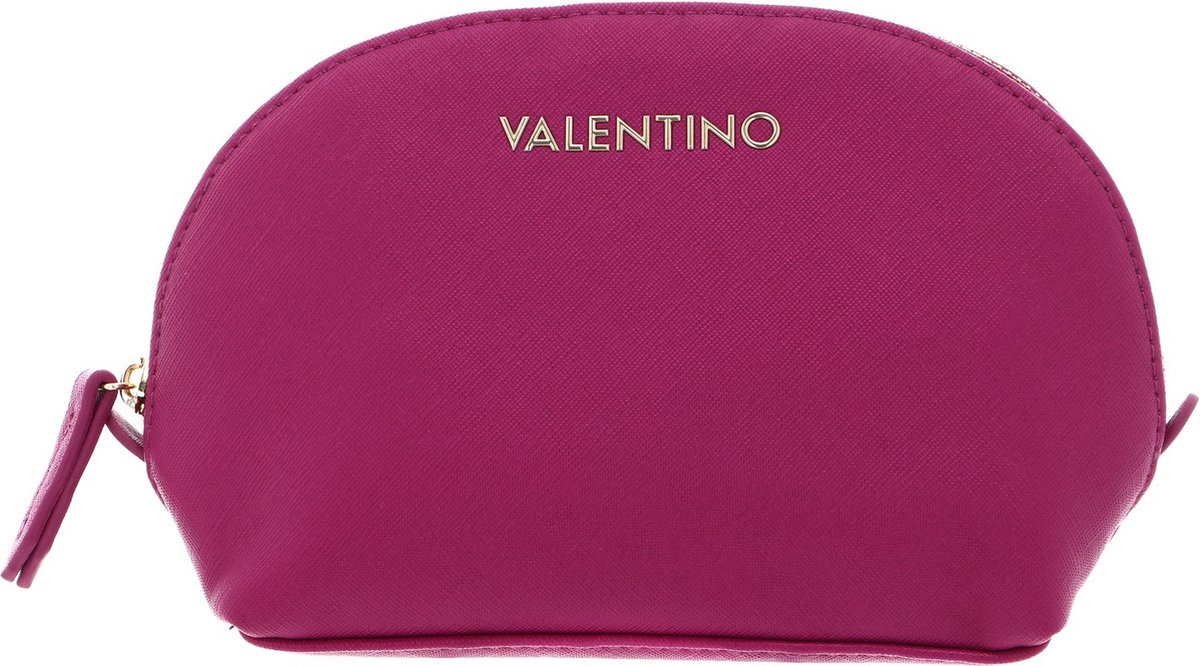 VALENTINO Toilettas Zero Re Soft Cosmetic Case Fuxia Paars