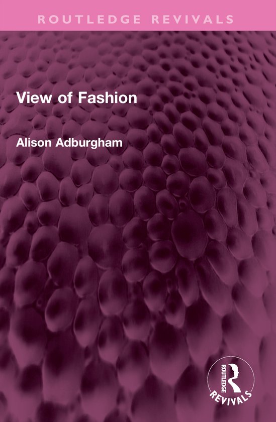 Routledge Revivals- View of Fashion - cover