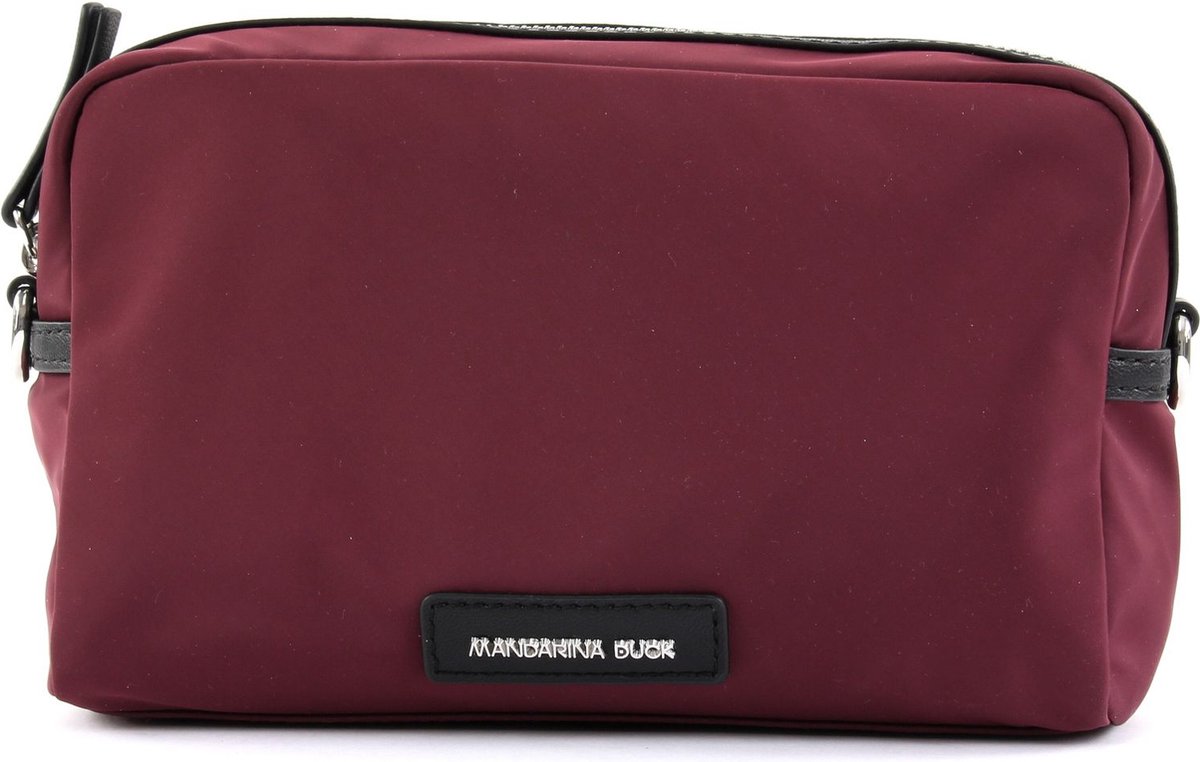MANDARINA DUCK Cosmetische tas Schoudertas Hunter Cosmetic Pouch Vineyard Wine Rood