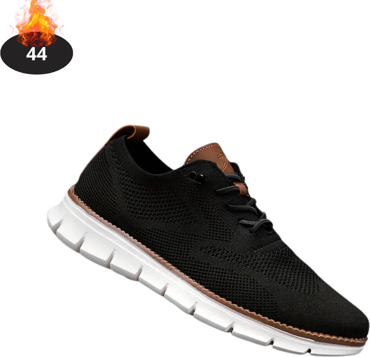 Bovista Schoenen Heren Sneakers Comfortabel Casual Volwassen Zwart
