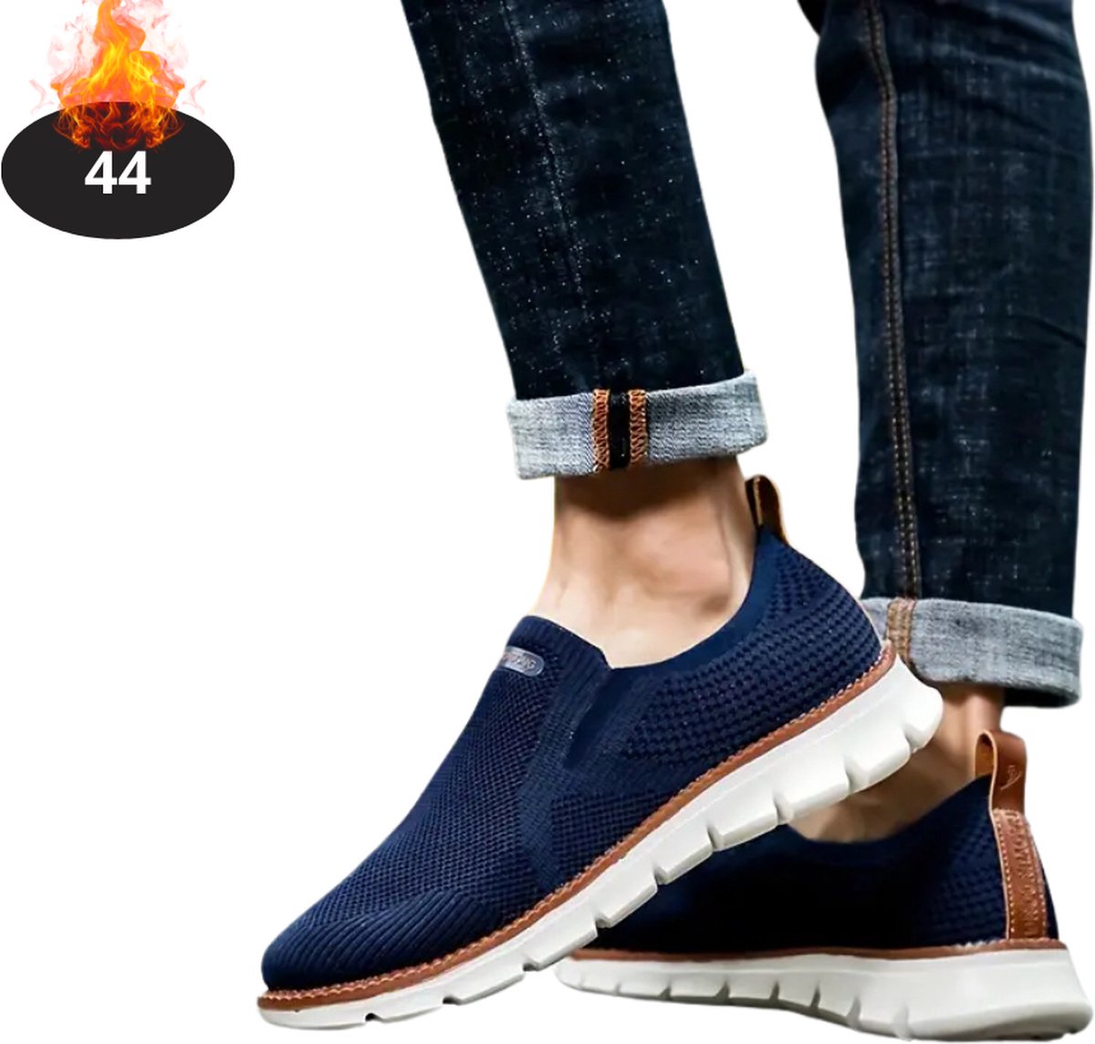 Bovista Schoenen Heren Sneakers Comfortabel Casual Volwassen Blauw