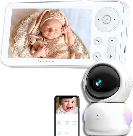 iNeedy Astronaut Babyfoon met Camera 2K Scherm 2025 Model - iNeedy - €119,95