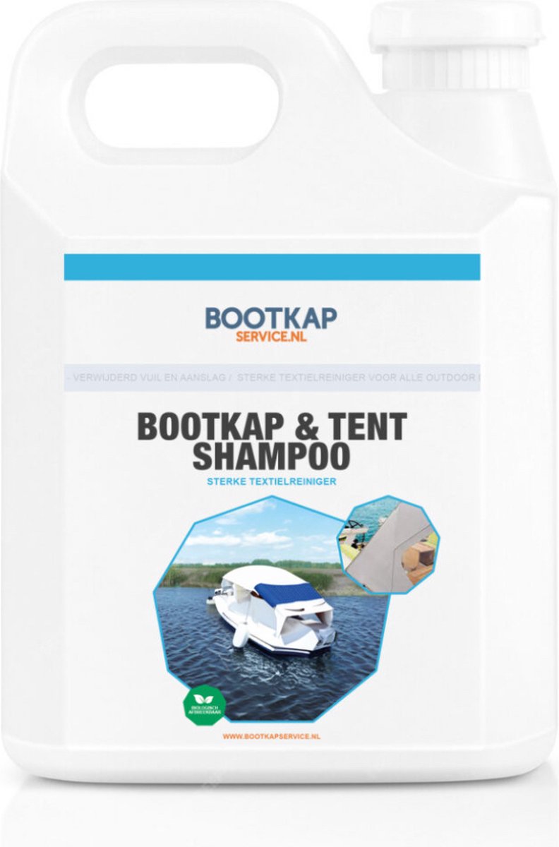Bootkapservice - Bootkap - Bootzeil - Tent reiniger - 2.5 Liter - Shampoo