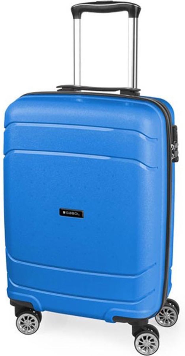 Gabol Shibuya - Handbagage - Spinner 55 + TSA slot - blauw