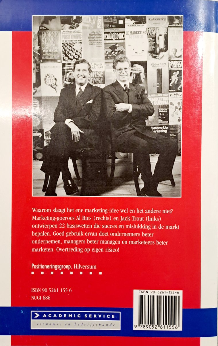 22 Onwrikbare Wetten Van Marketing - back cover