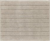 Casilin Badmat Antislip 50x60cm Luca - Waterabsorberende Badkamermat - Wasbaar en Sneldrogend - Voor Douche en Bad - 100% Katoen - Rechthoek - Sand