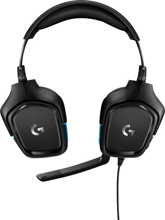 Logitech G432 - Bedrade Gaming Headset - Multiplatform - Blauw