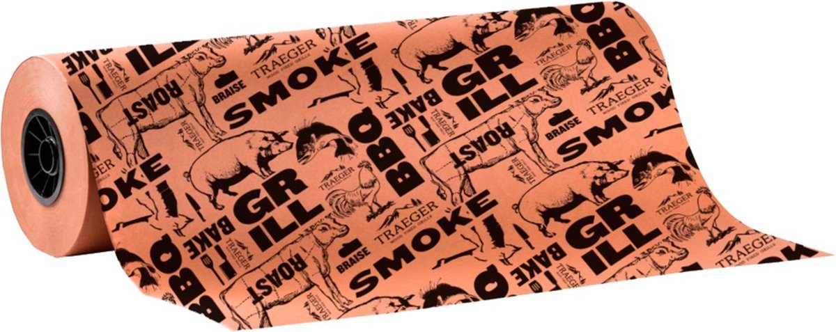Traeger - Butcher Paper - BBQ Papier - Roze - Vetvrij - Ademend - Low & Slow koken