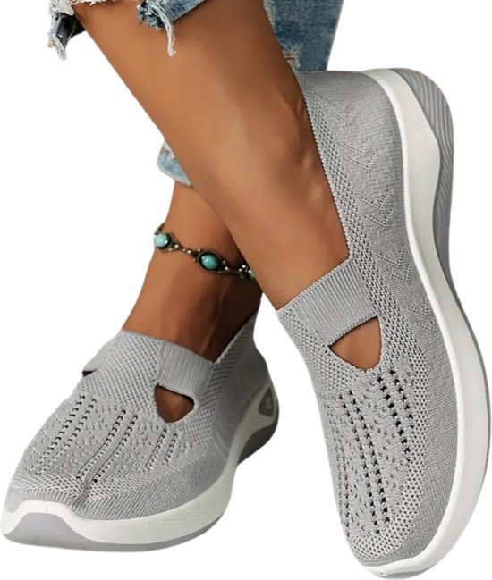 Chaussures pour femmes Bovista Femme - Baskets pour femmes - Confortables - Slippers - Décontractées - Adulte - Violet clair - Pointure 41