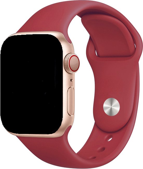 Quality Trade Bandje Geschikt Voor Apple Watch Siliconen Roze  bol