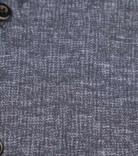 Blue Industry - Chemise Imprimée Bleu Foncé - Homme - Taille 38 - Coupe Slim