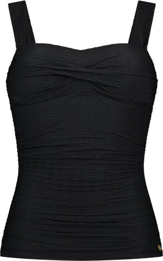Ten Cate - Tankini Top Black Snake - taille 38 - Zwart