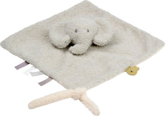 Nattou TEDDY Knuffeldoekje - Olifant - 39 cm - Grijs van Nattou — afbeelding 2