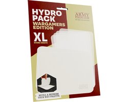 The Army Painter Hydro Pack, Wet Palette Wargamers Edition XL Navulling, 50 Hydro Sheets en 2 Hydro Foams, voor het schilderen van miniaturen en modellen