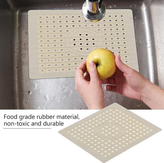 RV 304 Roestvrijstalen Spoelbak Keuken Rechthoekige Handwasbak met 40 Mm Riooluitgang, Ideaal voor Boot Caravan Jachten Boten, Badkamer Wastafel, Stevige Spoelbak
