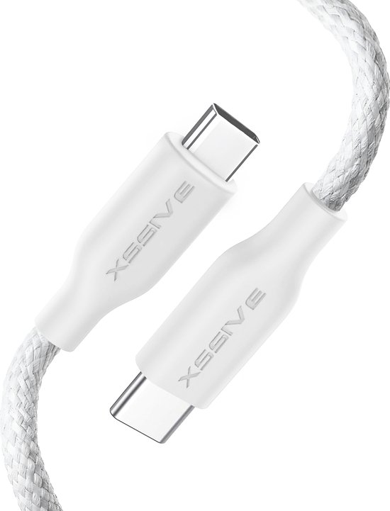 USB C Kabel met PPS Chip - USB-C naar USB-C - 1 Meter - 65W - Snellader - Oplaadkabel voor Telefoon, Tablet en Laptop - Origineel Xssive