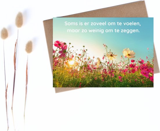 RememberMe - Troostkaart - Zoveel om te voelen