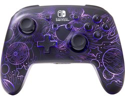 PowerA Verbeterde Draadloze Controller voor Nintendo Switch met Lumectra - Galaxy