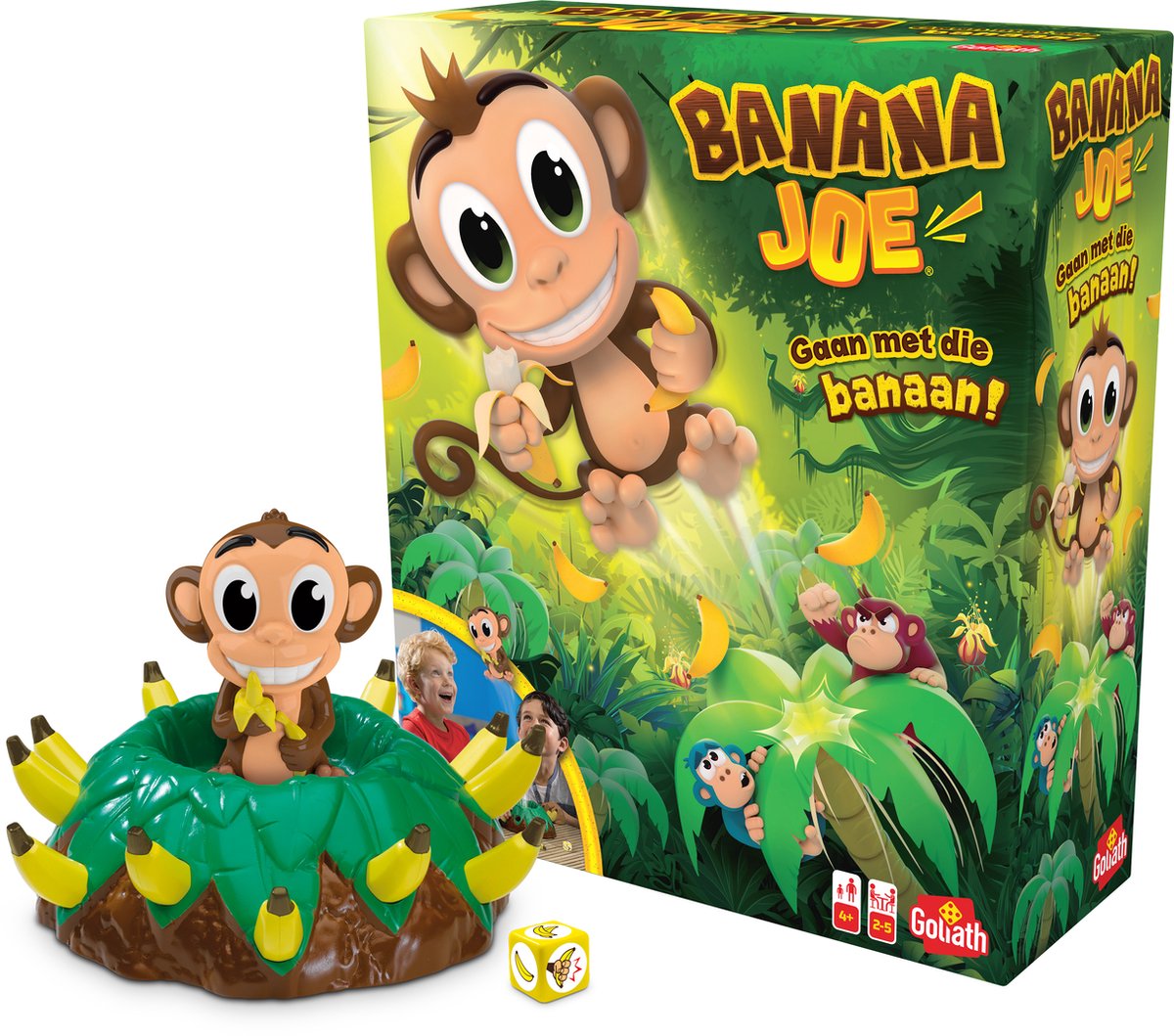 Banana Joe (NL) - Actiespel - Kinderspel van Goliath — cadeau in Spellen & Speelgoed - foto 2