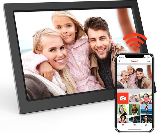 Digitale fotolijst hout - Elektronica online kopen