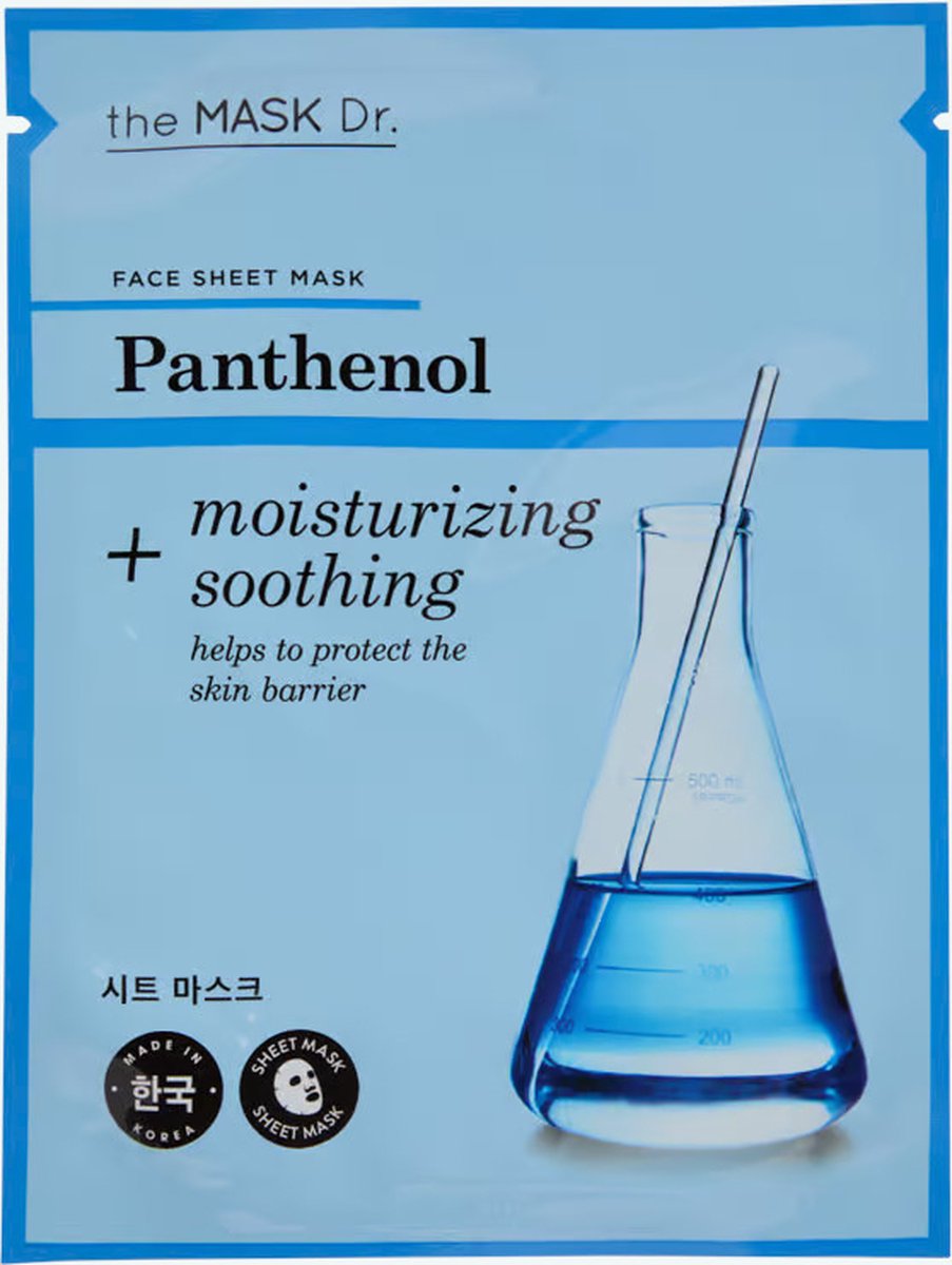 Goedkoopste the MASK Dr. - Koreaans gezichtsmasker - sheet mask - Panthenol probiotic - vochtinbrengend en verzachtend - tissue masker