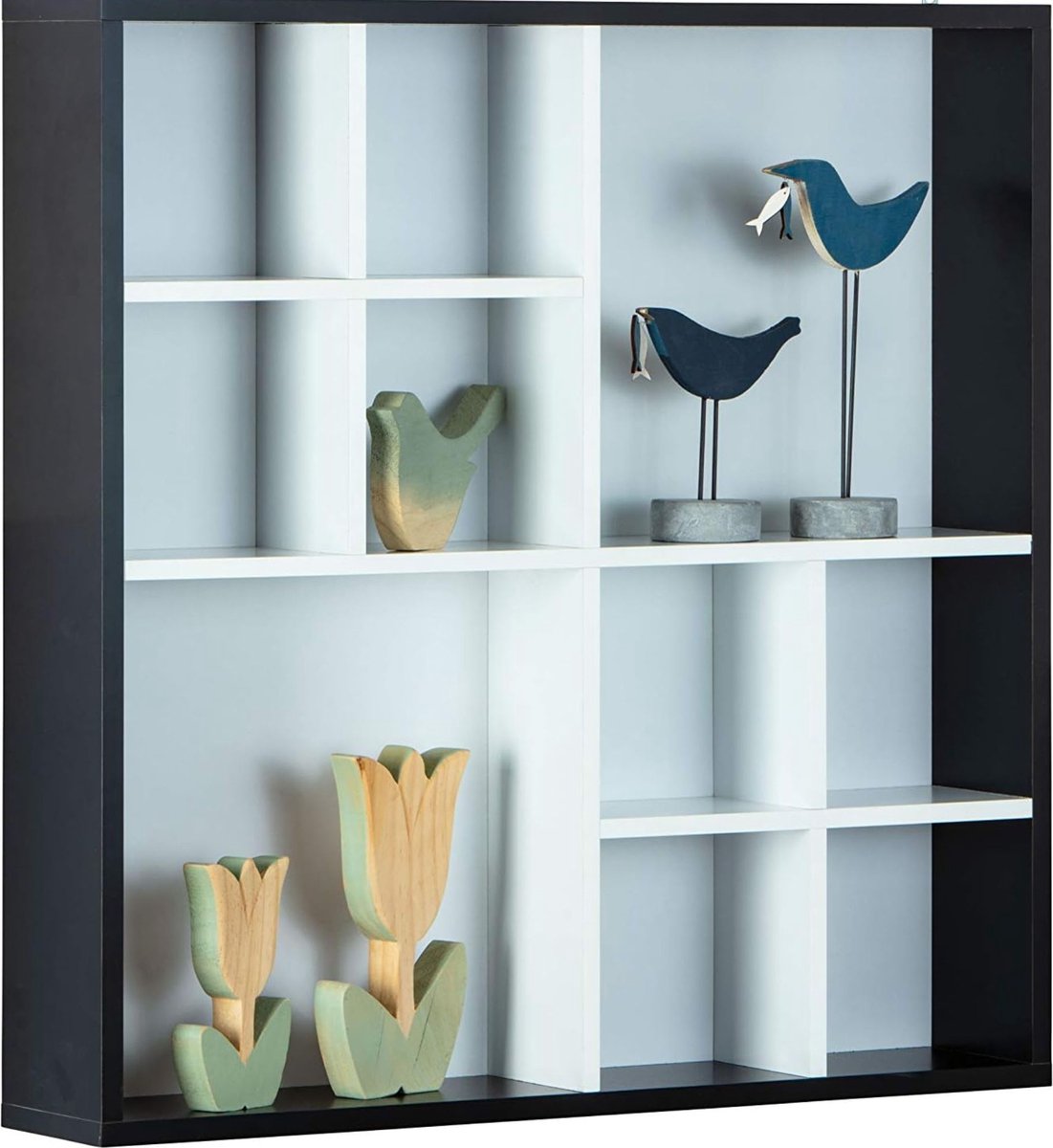 DailySuppliess® Vitrinekast met Glas - Dressoir Kasten - Opbergkast - Zwart