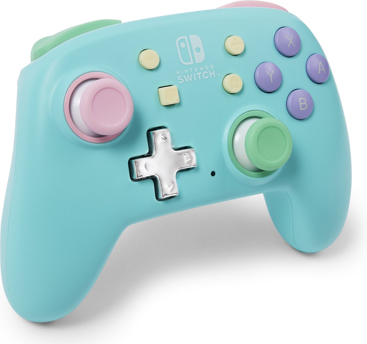 PowerA Nano Verbeterde Draadloze Controller voor Nintendo Switch - Spring Dream