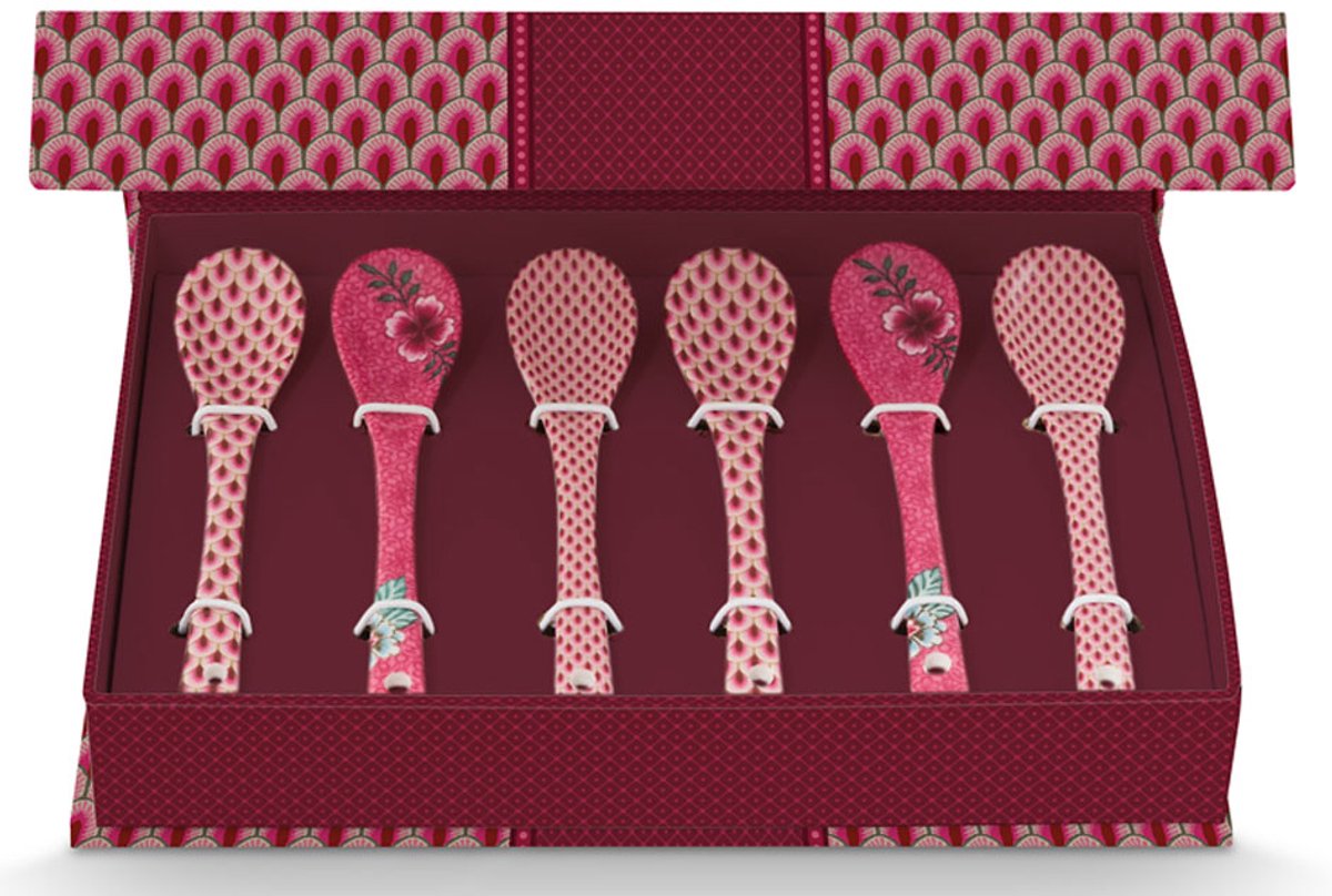 Pip Studio Flower Festival giftset theelepel (set van 6)