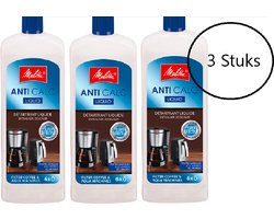 3 x Melitta Vloeibare Ontkalker
