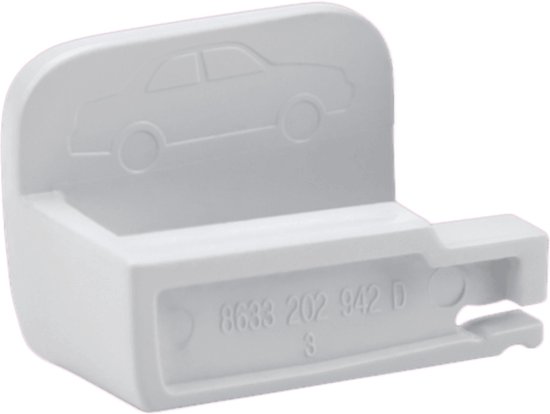 Kapsch Auto Car Voiture Tolbadgehouder ANWB Wit Tolkastje Via-T White Clip Fulli Tollbox Blanc Voetje Telepass Toll Box Holder Maut1 Tolbox Beugel APRR Télépéage Tolbadge Support BIP&GO