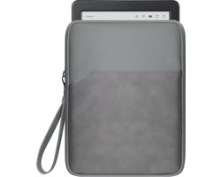 Housse pour liseuse Premium Zwart - Imperméable, résistante aux chocs et aux rayures - Avec doublure en polaire douce - Convient aux liseuses Kobo / PocketBook / Boox / Amazon jusqu'à 6 pouces