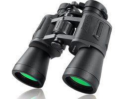 BOTC Verrekijker - 10x50 - Met Lensdoppen, Draagtas - Volwassenen & Kinderen - HD - Gasgevuld - 56-1000M - Zwart