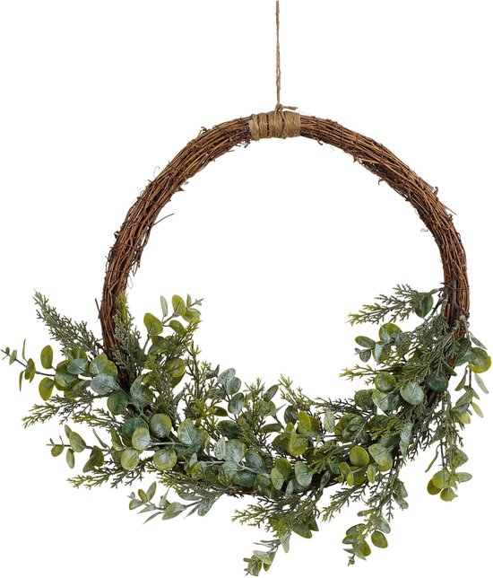 Cecailin® Lente Krans, Deur Kransen Outdoor Het hele jaar Kunstmatige Kleurrijke Bloem Voordeur Krans, Lente Zomer Pasen Krans, Bruiloft Thuis Party Tafel Achtergrond Boog Decoratie