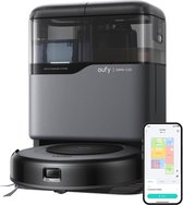 eufy Clean Omni C20 Robotstofzuiger met reinigingsstation - Robot Vacuum - 7.000 Pa Zuigkracht, Ronddraaiende Dweilpads, Met Objectdetectie, 8,5 cm Ultraplat Design, Zwart