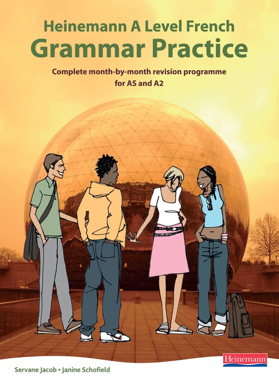 Heinemann A Level French Grammar Practic - cover