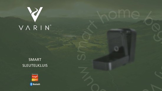 Varin® Smart Sleutelkluis met touchscreen + WiFi Gateway - IP65 Waterdicht sleutelkastje - Sleutelkluisje met code voor buiten en binnen - Vingerprint - Sleutelkaart - App - Cijferslot hangslot weerbestendig - Incl. montage set - Tuya Smart