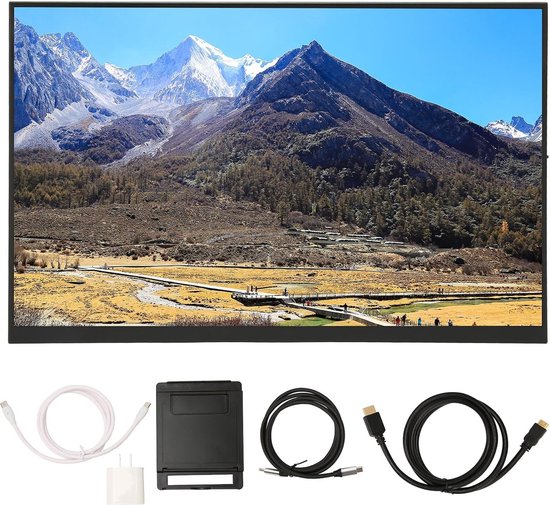 Laptop Monitor 18 Inch - 2.5K Portable Gaming Monitor