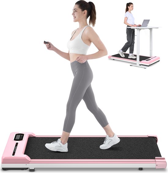 Platte loopband, elektrische wandelpad met led-display voor je