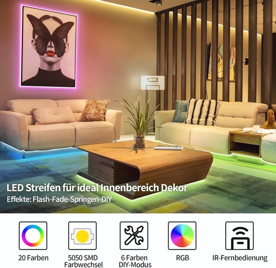 WiZ Smart ledstrip 4 meter | RGB | 6.5W WiZ Connected