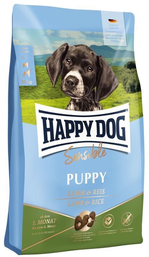 Happy Dog - Sensible Puppy Lam Rijst - 4kg