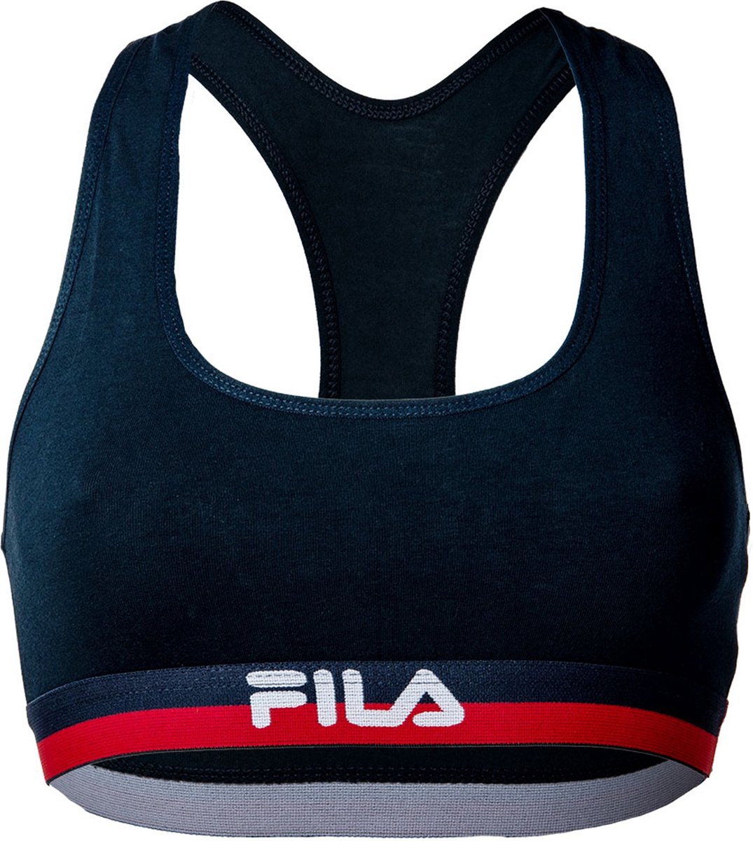 Fila - Dames - Woman bra elastic urban - Blauw - XS