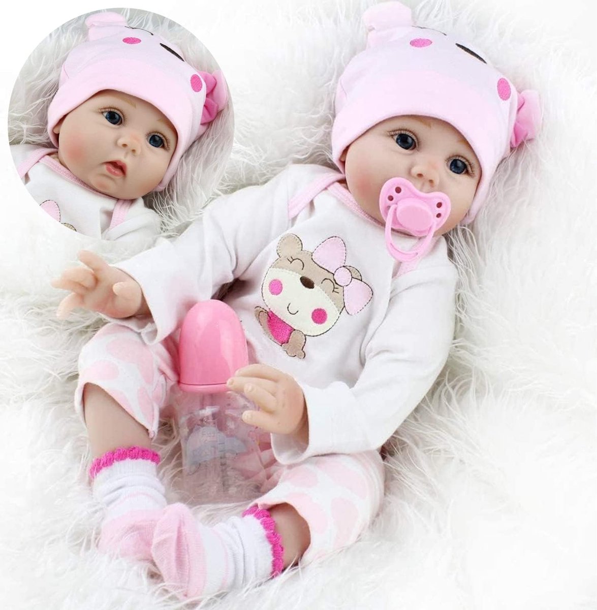 Equivera Reborn Baby pop - Reborn - Reborn Poppen - Reborn Pop Levensecht