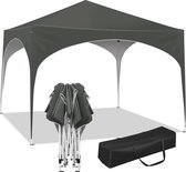 Tente de fête étanche 3x3 m - Pavillon de jardin modulable pour terrasse et camping